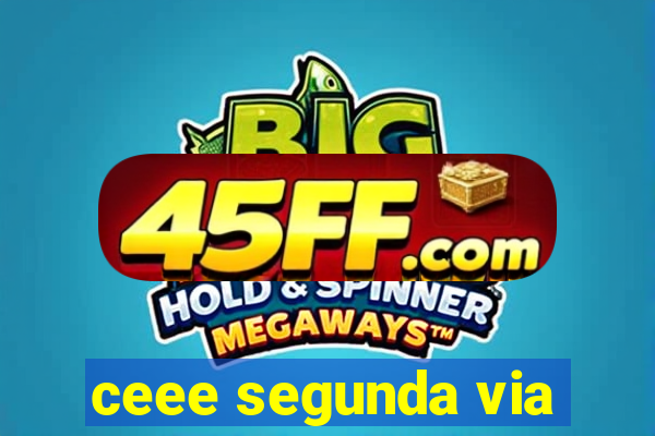 ceee segunda via